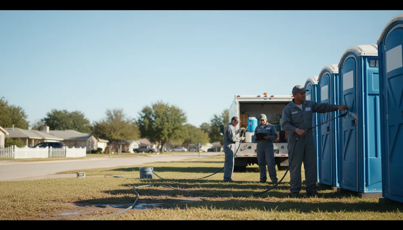 Long-Term Portable Toilet Rental in Snyder, OK near me